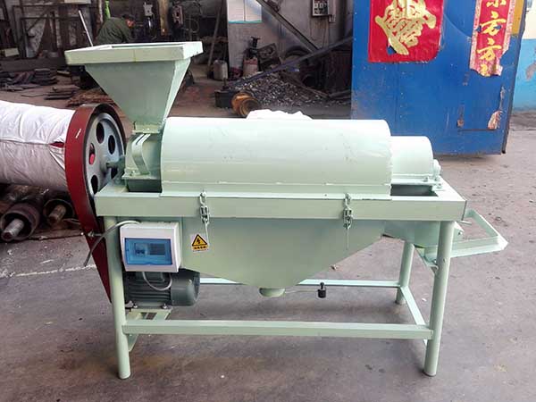 長期生產(chǎn)蠶豆拋光打磨機，豆類去污提亮打磨機，增加豆類光澤度的
