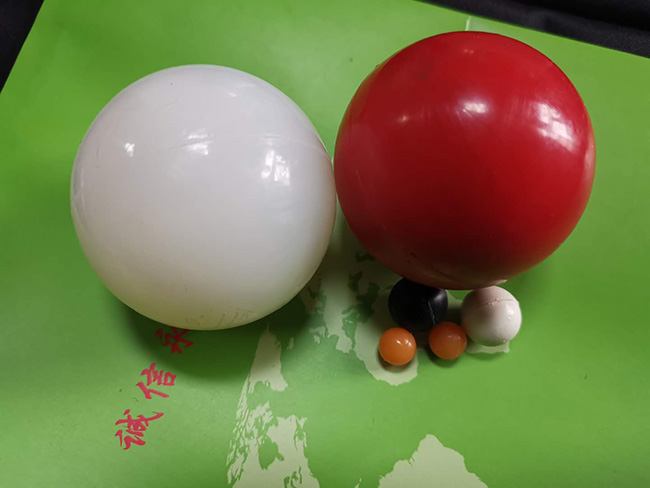 直線篩橡膠球