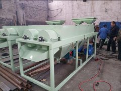  上海雙軸水稻去芒機380v大豆拋光機支持定制