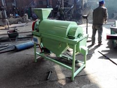 黑龍江小型水稻脫芒機(jī)220v大豆拋光機(jī)支持定制